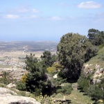 Cyrene The antic town view- Libya coastal route; from Egypt to Tunisia