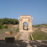 Libya desert tour- Leptis magna