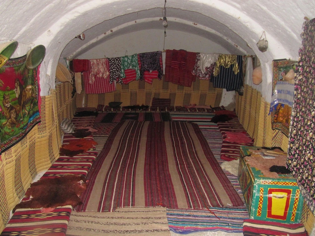 Traditional Amazigh family bethroom in Gharyan.